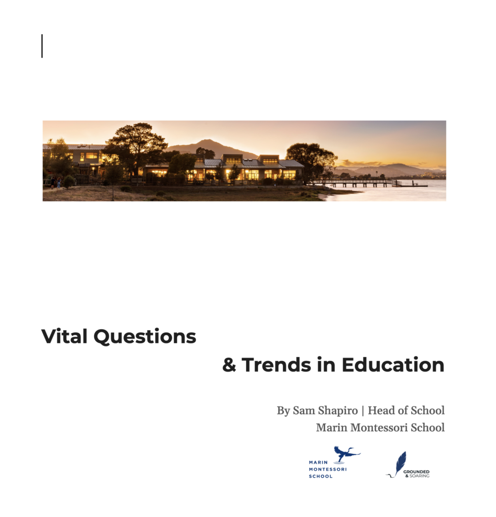 Like many aspects of our society, education is in a time of transformation. On my mind specifically are six urgent questions about the future of schools in our society. Though the answers to each aren’t always obvious, understanding the context and specifics of the questions is an important first step for us all...